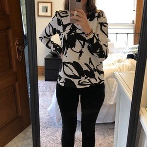 EUC Loft graphic sweatshirt